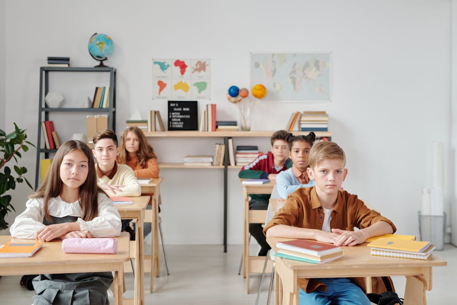 Students learning