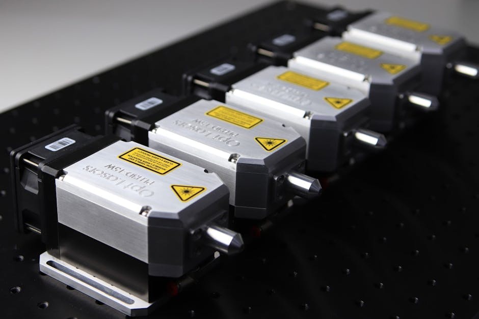 Double slit experiment setup