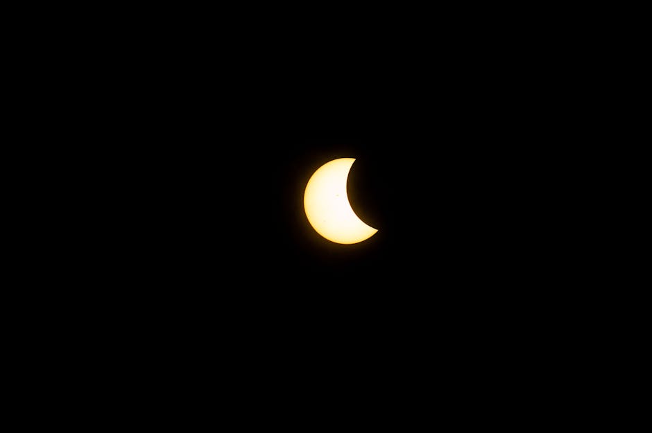 Partial Eclipse Crescent