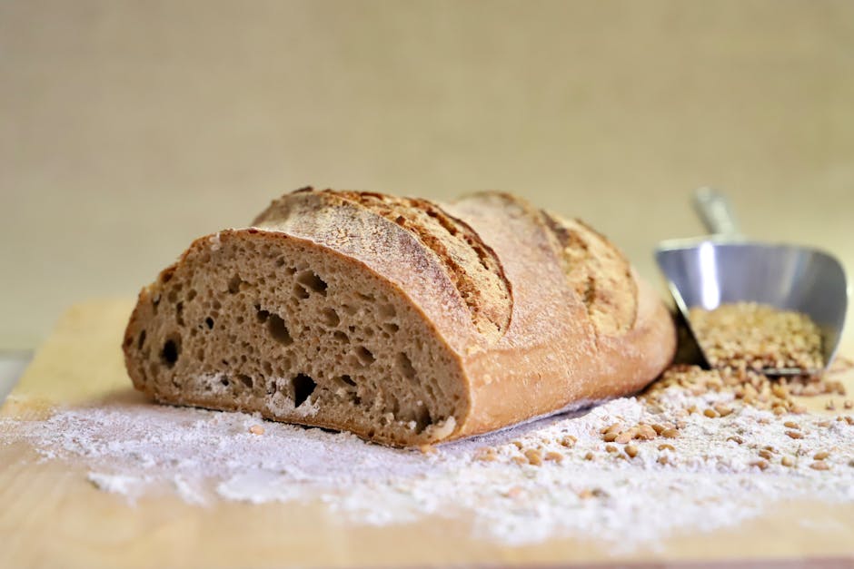 Fresh organic grains and ingredients