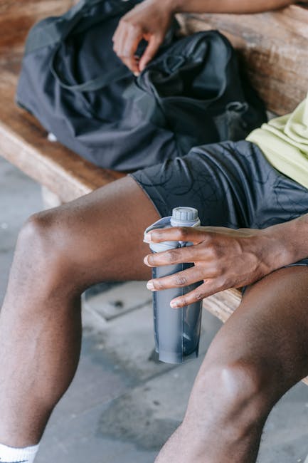 Post workout hydration
