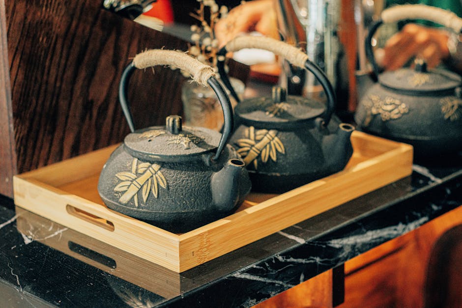 Tabletop Tea Cabinet