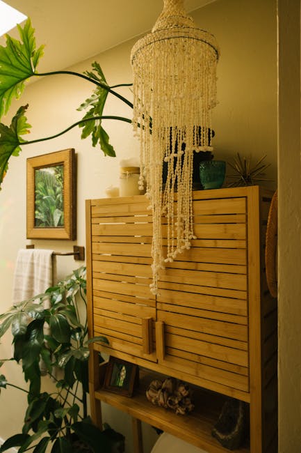 Zen Bamboo Cabinet